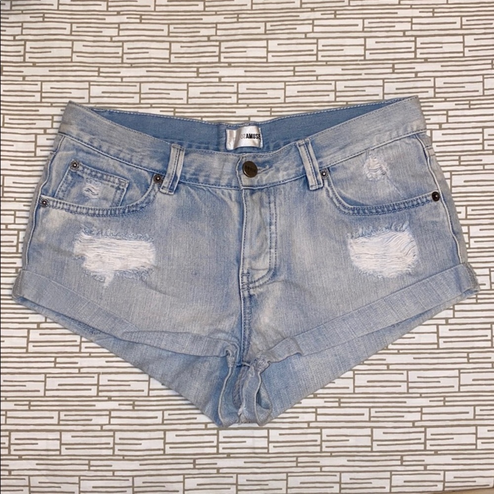 Amuse Society Denim Shorts